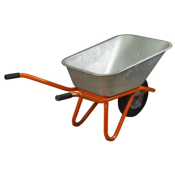 Тачка будівельна FLORA одноколісна 90 л 15" 5056464 | Зображення 5