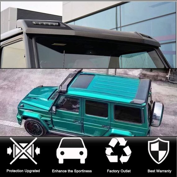 Спойлер BRB-Design (Карбон) для Mercedes G сlass W463 1990-2018 гг | Зображення 1