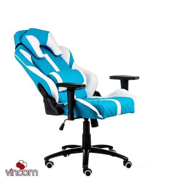 Кресло геймерское Special4You ExtremeRace light bluewhite (E6064) | Зображення 5