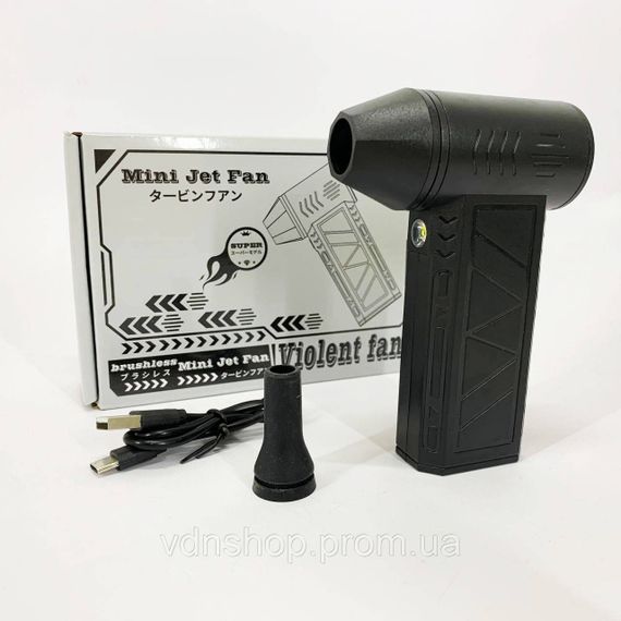 Ручний акумуляторний міні-турбовентилятор, компресор, Автомобільний турбовентилятор для видалення пилу HS-69 | Зображення 9