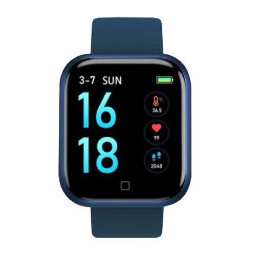 Smart Watch T80S, два браслета, температура тела, давление, оксиметр. TJ-128 Цвет: синий