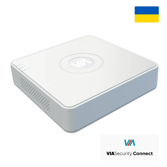 VIA-NVR04V1Q 4-канальний Відеореєстратор VIASecurity