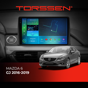 Штатна магнітола Torssen 2K Mazda 6 GJ 16-19 F9464 4G Carplay DSP