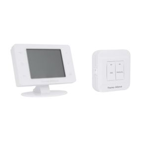 Нежный программируемый термостат Thermo Alliance ТА-2701RFWiFi радиоуправляемый сенсорный с WiFi