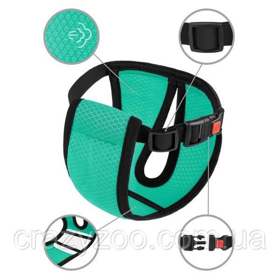 Трусы гигиенические для собак Bronzedog Mesh S регулируемые ментоловые обхват 27-36 см 672108/Т