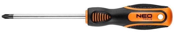 Викрутка Neo Tools 04-180 Викрутка, хрестова, PH2 x 100 мм, CrV (04-180)