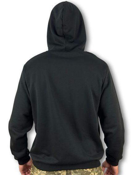 Чорна ХУДІ з принтом AGYSHJALM 2 Розмір L | Зображення 2