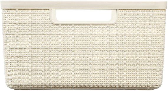 Корзина для хранения Curver (Курвер) Jute M 12 л (01905) Кремовый | Зображення 2