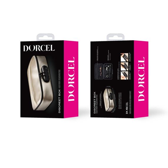 Кейс для игрушек Dorcel DISCREET BOX LUXURY GOLD, кодовый замок, 27×16×7,62 см | Зображення 7