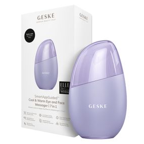 Массажер для лица GESKE Cool&Warm Eye and Face Massager 7в1 starlight, Фиолетовый