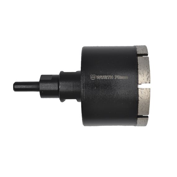 Алмазна коронка для сухого свердління плитки M14 Ø70мм