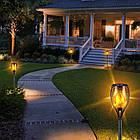 Садовий водонепроникний ліхтар, Декоративний світильник смолоскип з ефектом полум'я   знижка | Зображення 7