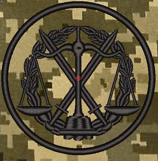 Шеврон Юридическая служба ЗСУ | Зображення 3