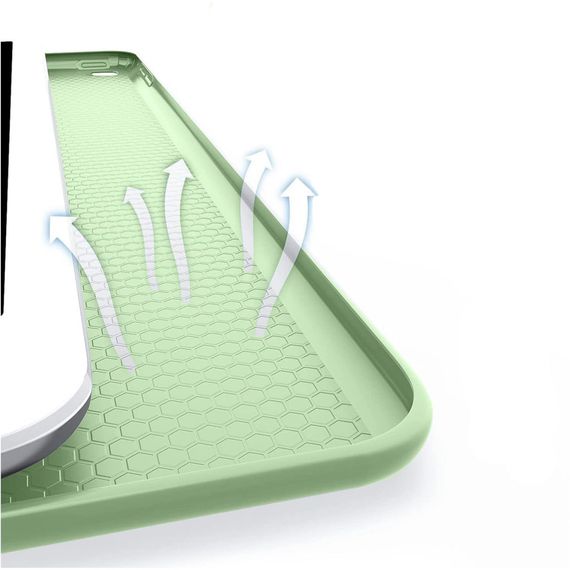 Чохол до планшета BeCover Tri Fold Soft TPU Silicone Apple iPad Air (4/5) 2020/2022 10.9" Green (711131) | Зображення 1