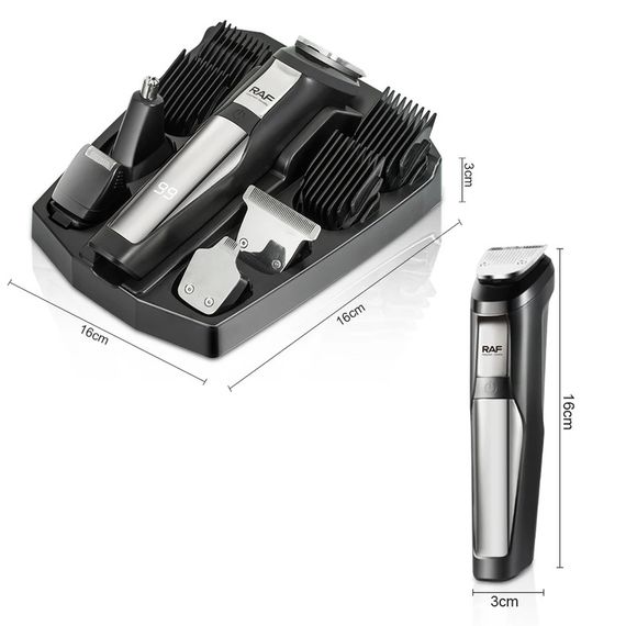 Акумуляторна стрижна машинка з насадками бездротова RAF R4020 (45085-R4020_582) | Зображення 4