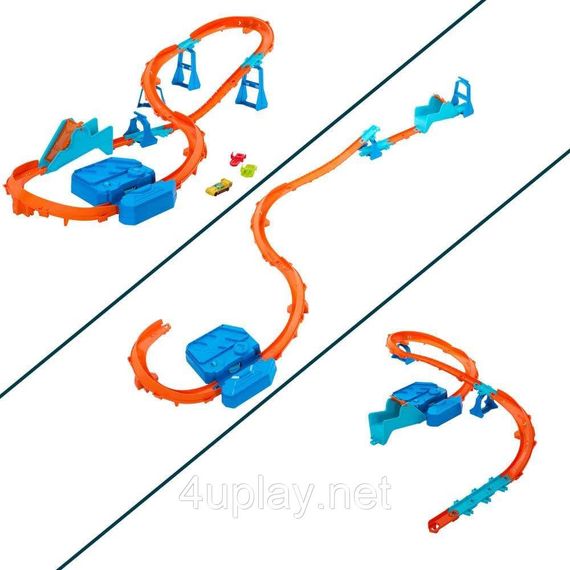 Моторизований трек Hot Wheels Track creator Boosted Jump Speedway Kit Крутий стрибок | Зображення 5