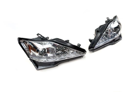 Передні фари OEM V2 Silver (2 шт) для Lexus IS 2005-2013 рр | Зображення 3