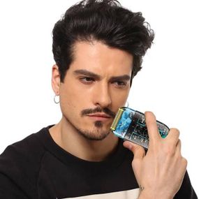 Електробритва акумуляторна 5V VGR-352 Блакитна