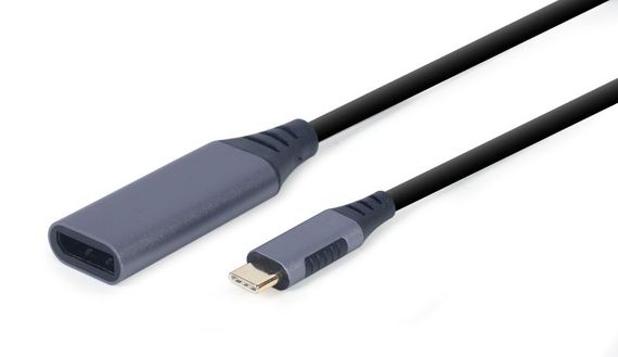 Адаптер-перехідник USB Type-C на DisplayPort Cablexpert A-USB3C-DPF-01
