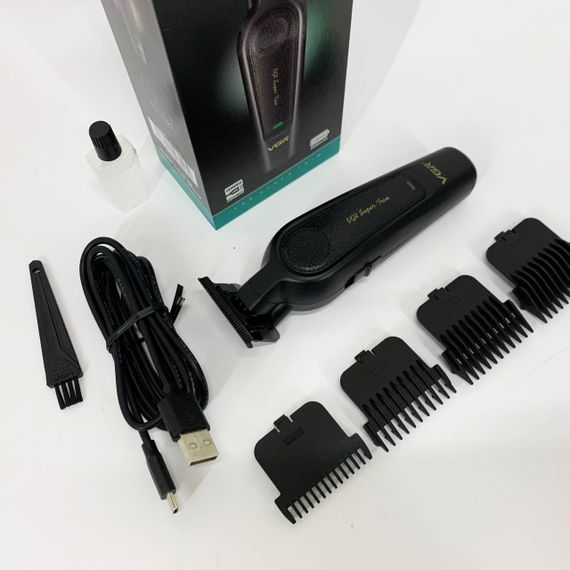 Бездротовий акумуляторний тример для стрижки волосся VGR V-995, Професійний бездротовий тример WH-55 | Зображення 9