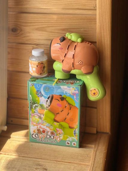 Пістолет дитячий автоматичний пістолет кулемет для мильних бульбашок AND 363-66 | Зображення 3