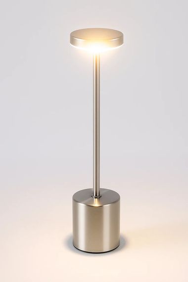 Настільна LED лампа з сенсорним керуванням XPRO HSY-T812-2 срібло (46156-HSY-T812-2_195) | Зображення 3