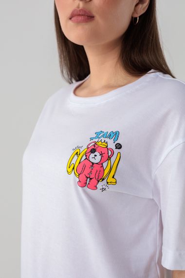 Футболка жіноча LAWA P-WB02340 S Білий (2000990462794) | Зображення 4