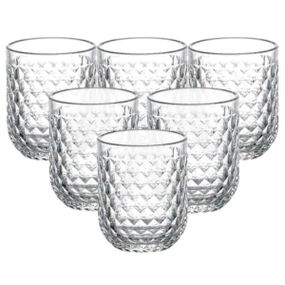 Набір склянок 6 шт по 250 мл Прозорий HP-19-105