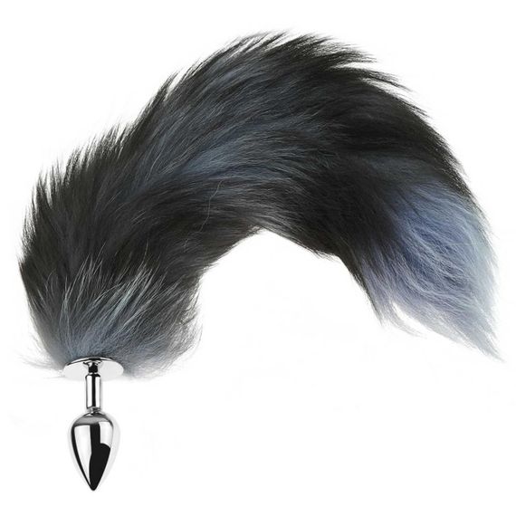 Анальная пробка с хвостом Fox TAILBlack XXL Sex Aura | Зображення 1