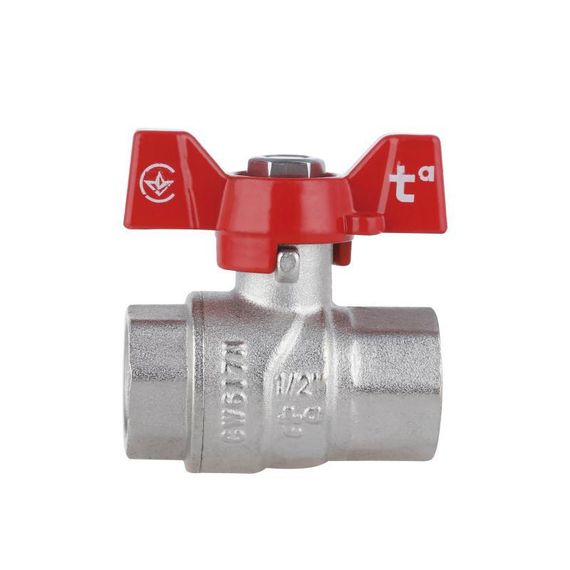 Кран кульовий Thermo Alliance Forte 1/2" ВР для води (метелик) SF602W15 | Зображення 4