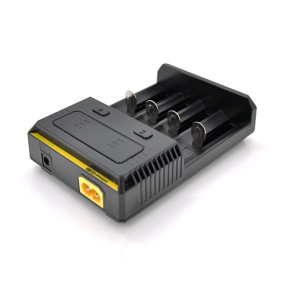 Зарядний пристрій універсальний Nitecore Intellicharger i4, 4 канали, LED інд., Підтримує Li-ion, Ni-MH і Ni-Cd AA (R6), ААA (R03), AAAA, С (R14)