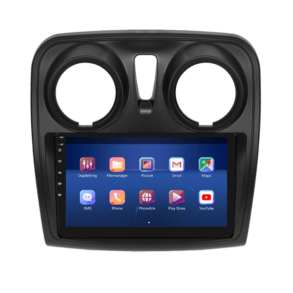 Штатная магнитола 9" Lesko для Renault Dokker I 2012-н.в. 6/128Gb 4G Wi-Fi GPS Top Рено | Зображення 1