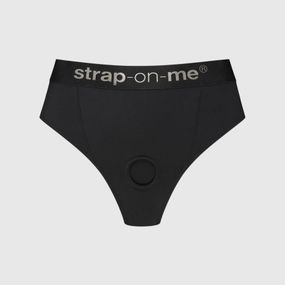 Трусики с фиксацией дилдо Strap-On-Me Harness Lingerie Idole - XS - Black, Черный, L