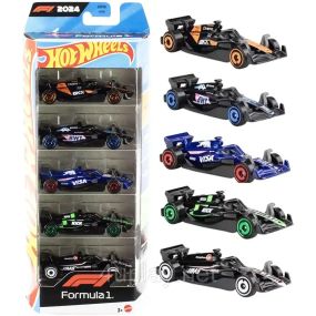 Hot Wheels Formula One Хот Вилс Формула 1 Набор из 5-ти машинок McLaren, BWT, Racing Bulls, Kick Sauber, Haas