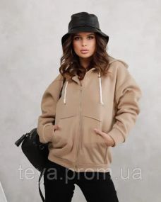 Толстовка цвет бежевый размеры M, L, S, XL FI_004898