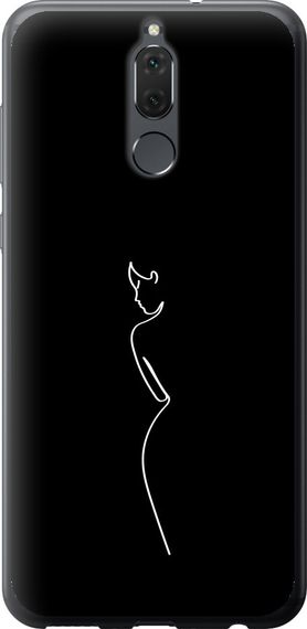 Чехол на Huawei Mate 10 Lite Силуэт1 "4590u-1240-17620"