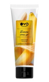 Універсальний ароматизований зволожуючий гель-лубрикант OYO - Banana aroma gel, 75 ml. Sex Aura