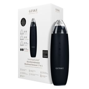 Мікродермабразійний пристрій для видалення чорних цяток GESKE MicroDermabrasion Blackhead Remover 7в1 black