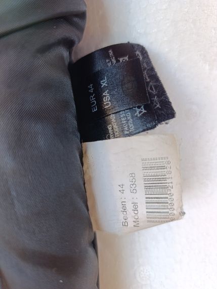Б/у Кожаная женская куртка Albertini Collezione с мехом бордовая 50-52 (XL) | Зображення 6