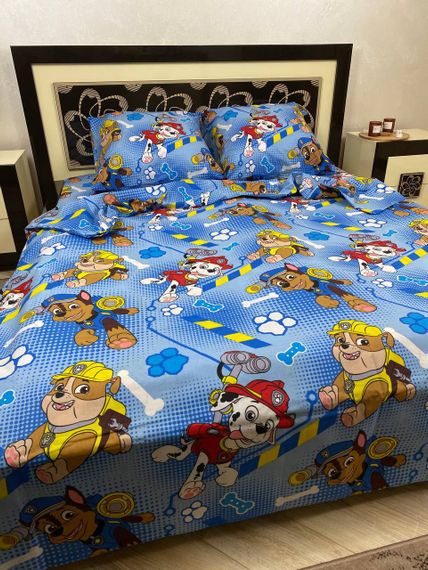 Комплект постільної білизни Soft полуторний Щенячий патруль Paw Patrol 150х215 см | Зображення 1