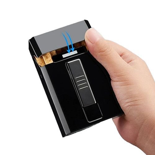 Запальничка usb Алюмінієвий Кейс На 20 Циг “ЗСУ” | Зображення 3