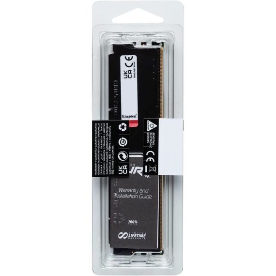 Модуль памяти для компьютера DDR5 32GB 5200 MHz Beast Black Kingston Fury (ex.HyperX) (KF552C36BBE-32) | Зображення 5