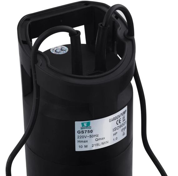 Насос дренажний Pumpman GS750 Нmax 10 м Qmax 12,9 куб.м 750 Вт (CV029787) | Зображення 4