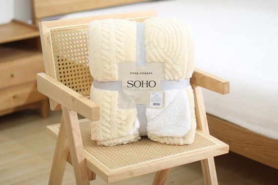 Плед-Ковдра Soho 200х220 см Colos Ivory | Зображення 3