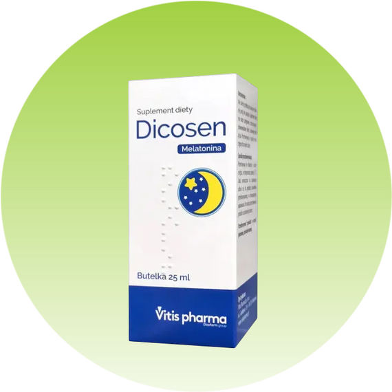 Melatonin мелатонін мелатонин Dicosen краплі 25 мл