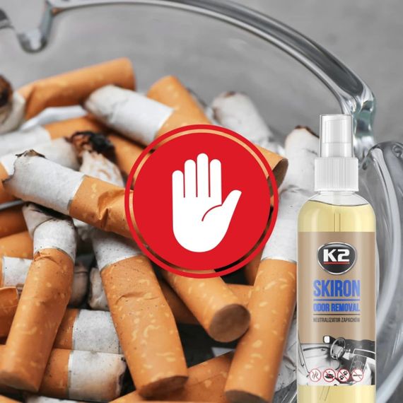 Нейтралізатор запаху та освіжувач повітря К2 Skiron з розпилювачем 250 мл (V023) | Зображення 1