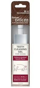 Гель для чистки зубов TropiClean (Тропиклин)  Enticers Teeth Cleaning Gel No Brush -59мл з беконом