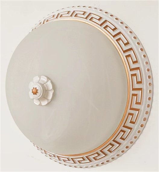 Потолочный LED светильник BKL-373 E27*2 WH+GD