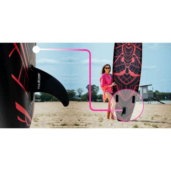 Надувна дошка SUP THUNDER Moth 320 см з веслом | Зображення 8