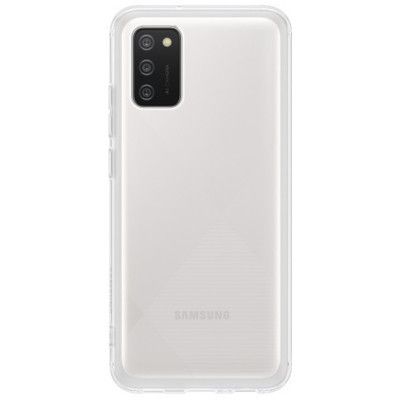 Чехол для мобильного телефона Samsung Soft Clear Cover Galaxy A02s (A025) Transparent (EF-QA025TTEGRU) | Зображення 1